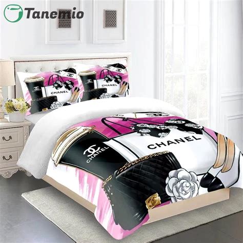 cheap coco chanel bedding|aliexpress Chanel bedding set.